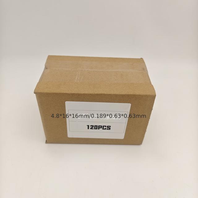 TEMU 120pcs Of Threaded Rivets, Large Head Measuring 4.8*16*16mm, Made Of , Durable Metal Rivet Set, Pop Rivets | Sturdy Construction | Durable Metal Fasteners, Large Head Rivets