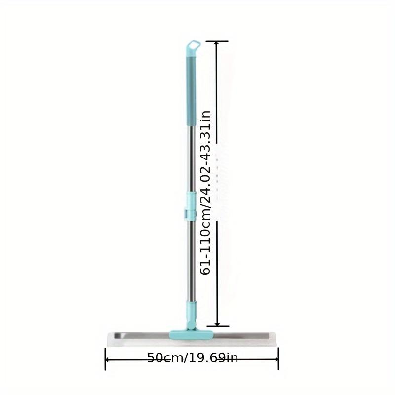 TEMU 1 Set Broom 50cm - Extendable Squeegee For Cleaning, Ideal For , Pet Hair Removal,