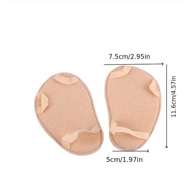 TEMU Women&;s Invisible Forefoot Cushion Pads - Anti-pain, Non-slip High Heel Insoles With Towel Bottom, Stockings & Hosiery