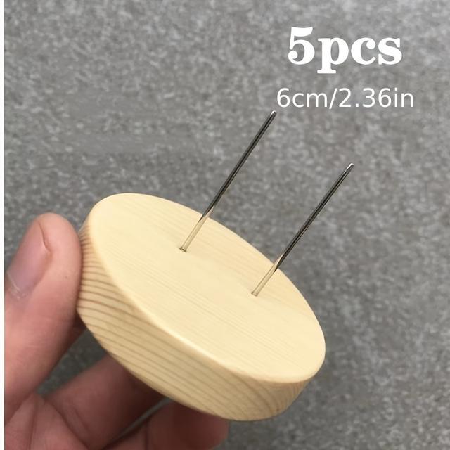 TEMU Holzpuppenständer mit handgewebtem Stützrahmen, vertikales Design und mehreren Spezifikationen für Stabilität