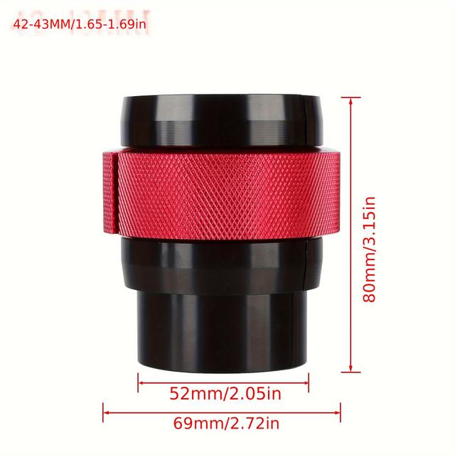 TEMU Cnc Motorcycle Front Fork Oil Seal Driver Tool, 38-50mm, Universal For , For , Kawasaki, For , - Suitable For Off-road Motorcycles