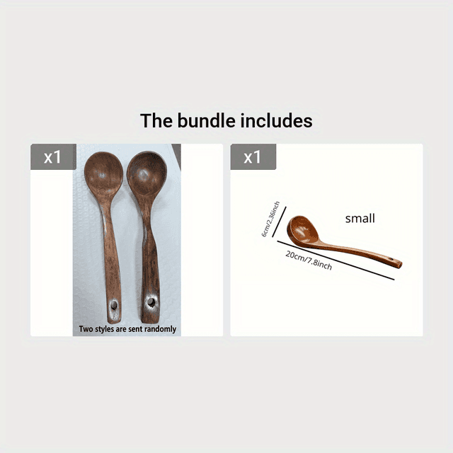 TEMU Long Handled Natural Wooden Spoon, Straight Handled Oil Spoon, Straight Handled Spoon, Nonstick Soup Spoon, Spoon, Household Soup Restaurant Tableware, Kitchen Tools, Kitchen Accessories