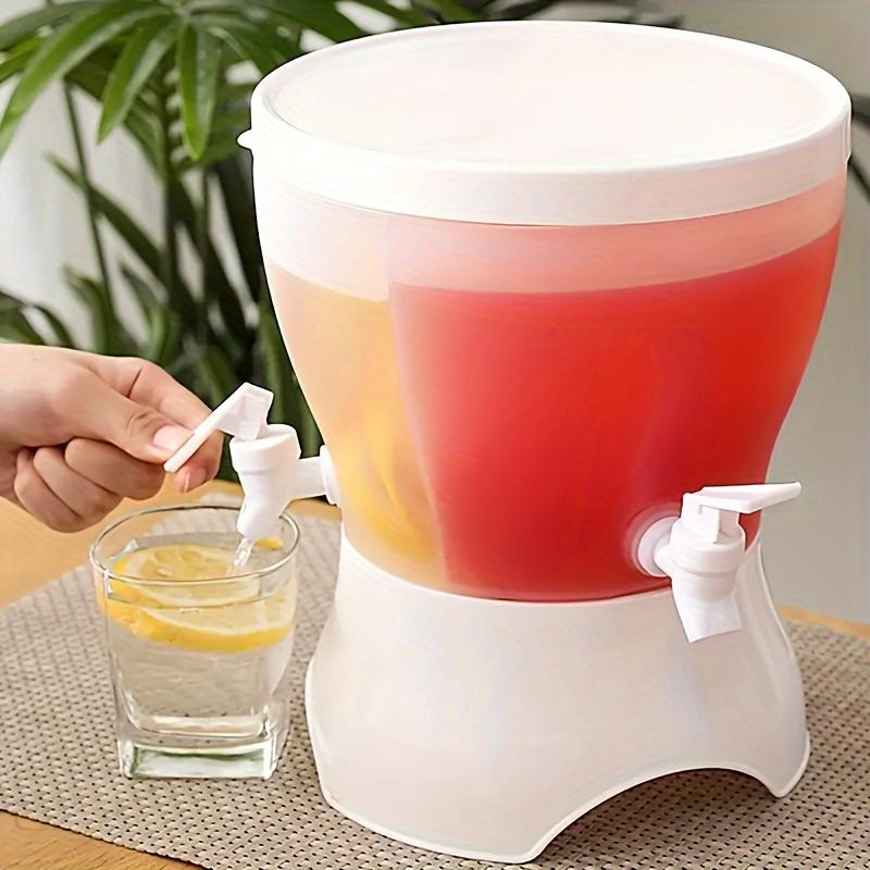 TEMU 1.3 Gallon Party Drink Dispenser With 3 Nozzle Systems, Suitable For Weddings, Parties, Home, And Kitchens