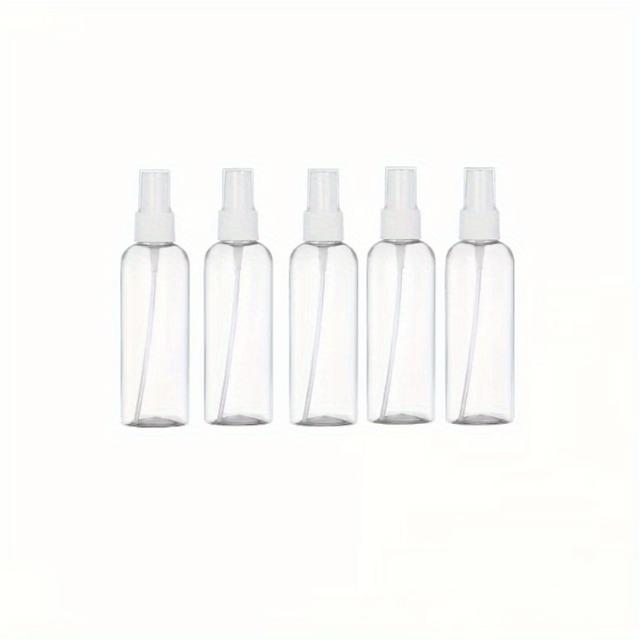 TEMU 5 Stück/10 Stück/15 Stück 15 Stück 30 ml/60 ml transparente Kunststoff-Sprühflaschen, leer, PET, Reise, nachfüllbar, transparent, für Make-, Parfüm, ätherische Öle, Alkohol