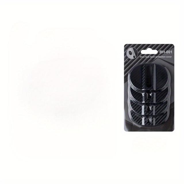 TEMU Set Of 4 Protective Covers For Car Door Locks, Made Of Plastic To Prevent Rust, In