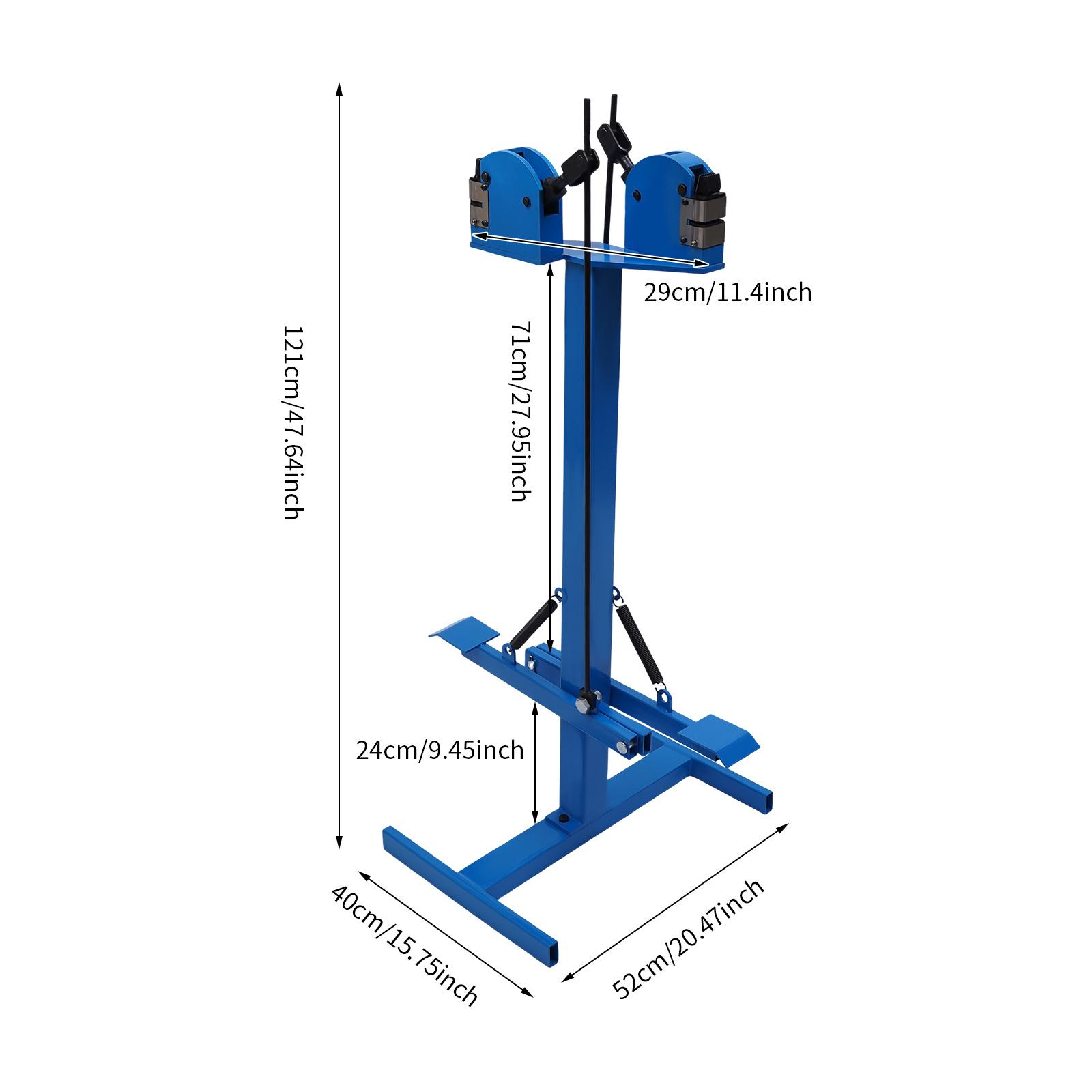 TEMU Metal Shrinker Stretcher Ss-18fd Metal Shrinker Stretcher Machine 2-in-1 Sheet Bending Machine With 2 Foot Pedals & 2 Jaws