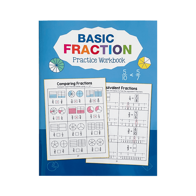 TEMU Basic Bruchübungsheft für Kinder von 3-5 Jahren - Spaßige Entwicklung von Mathematikfähigkeiten, 32 Seiten, Bunte Illustrationen, Unverzichtbar für Homeschool & Klassenzimmerlern