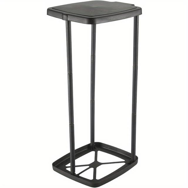 TEMU 1pc 2025 新しいモデル折りたたみ可能な八角形のゴミ袋ホルダー - ポータブルで軽量なデザイン、頑丈な脚、耐久性のあるPP素材、キャンプ、RV、ボート、キッチン、車用 - アウトドアパーティー、ホリデー、ゴミ袋ホルダー、車用ゴミ袋、RV廃棄物処理、コンパクトなゴミ箱、簡単な収納、コンパクトなデザイン、高品質な構造