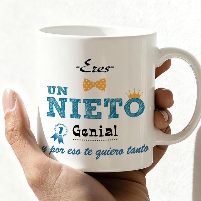 TEMU 1 taza "Un " () - Regalo de de /, Taza de Cerámica, Taza de Café y Té Original para /Navidad/Graduación, Vajilla Temática Española para Uso en Casa u Oficina