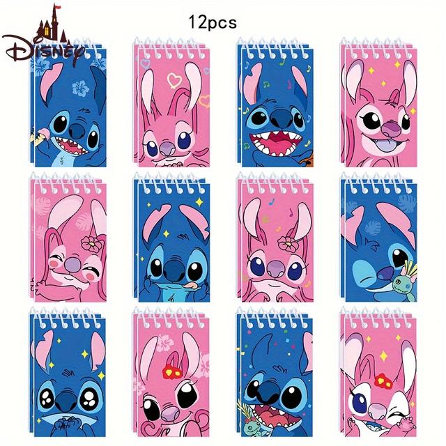 TEMU 12 Cute Pocket Notebooks, Embroidered And Handheld Sticky Notes, Portable Diary, Suitable For Daily Recording, Perfect Cartoon Theme Gift, Suitable For Back-to-school And Birthday Gifts
