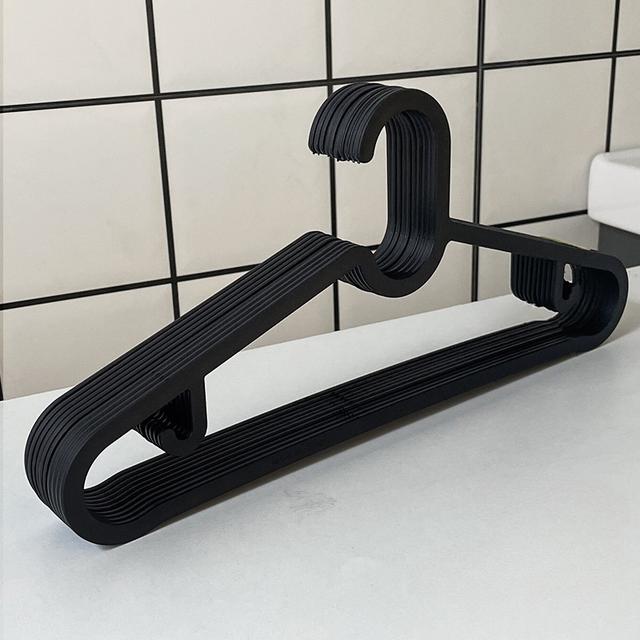 TEMU 20pcs Standard Plastic Hangers, Portable Clothes Drying Rack, Suitable For Underwear, Travel And Home Organizer, Bathroom, Bedroom, Wardrobe, Household, Dormitory