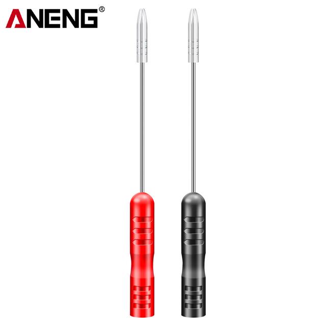 TEMU Aneng Pt2003 1 Pair Universal Multimeter Test Probe Tip Test Lead Extension Piercing Needle Tip Probe Detachable Accessories