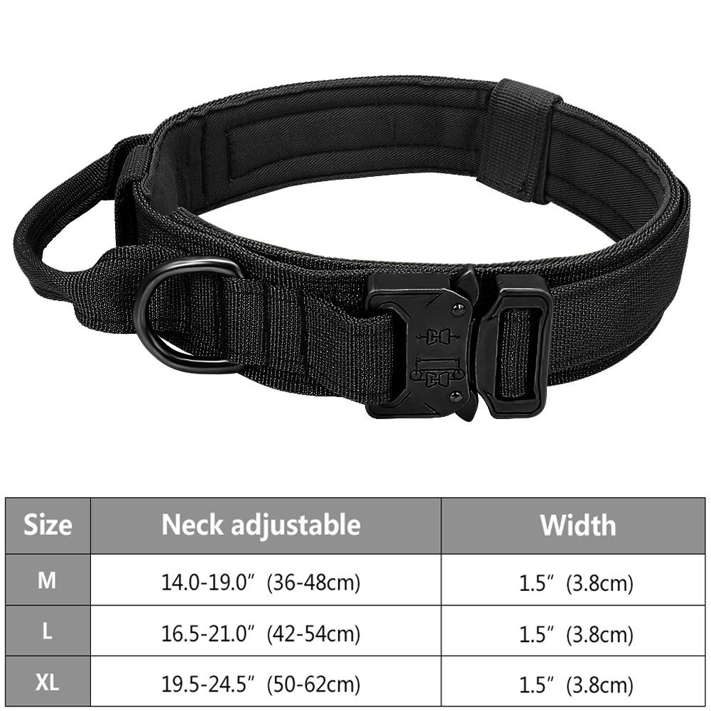 TEMU Pet Dog Collar With - Collar For Medium And Large Dogs - Nylon Collar, Pet Accessories