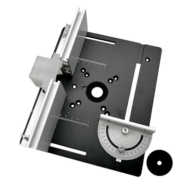 TEMU Upgrade Your Woodworking With This Aluminum Router Table Insert Plate!