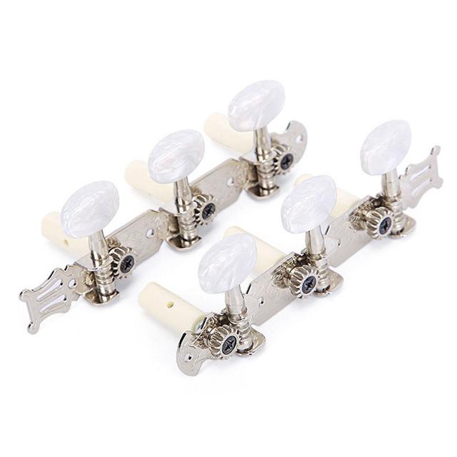 TEMU 2pcs L R Classical Guitar Tuning Pegs Tuner Machine Heads Keys For Classic Guitar