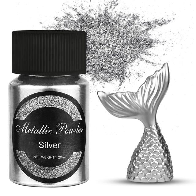 TEMU 6 Color Metallic Pigment Powder | Pearlescent Powder Dyes, Epoxy Resin Pigments For Jewelry Making