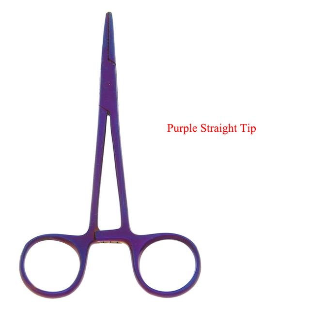 TEMU 12.5cm New Animals Straight Trauma Shears Pet Forceps Dog Grooming Surgical Scissors Pet Cat Clamps D0001a