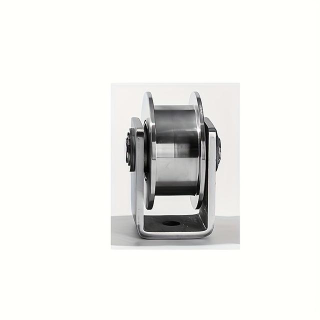 TEMU Edelstahl-Drahtseil-Hebepulley - ., U-V-H-Form Lager Rad für Glatte Gleitbewegung & Türnut-Übersetzung, Ring, Richtungsrad