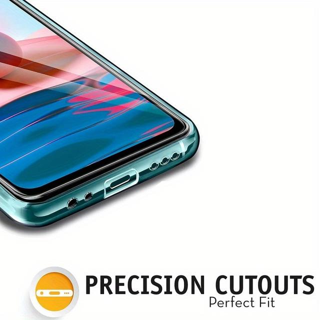 TEMU Átlátszó Puha TPU Tok Redmi Note 10 Pro-hoz, Kompatibilis Xiaomi Redmi Note 10, 10S, 10 Pro Max, Note 9S és 9 Pro készülékekkel, Átlátszó Védőtok.