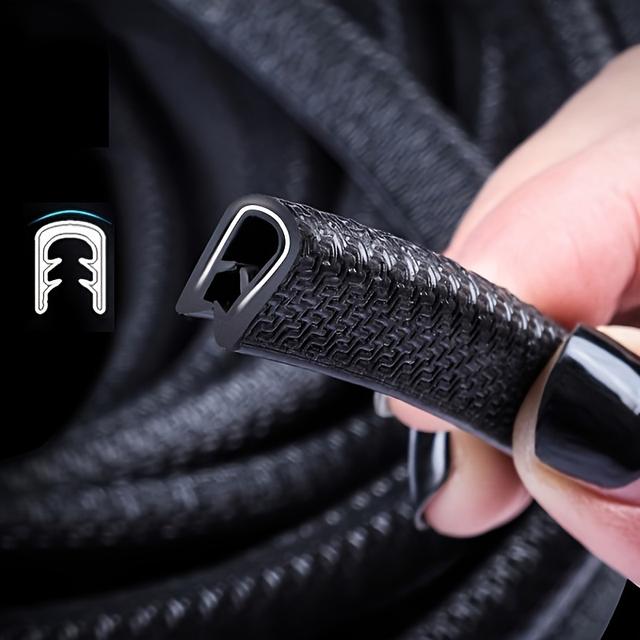 TEMU Door Edge Protector, Door, Trunk Door Anti-collision Strip, Sound Insulation Strip And Dust Rubber Strip, Bottom Anti-collision Rubber Strip