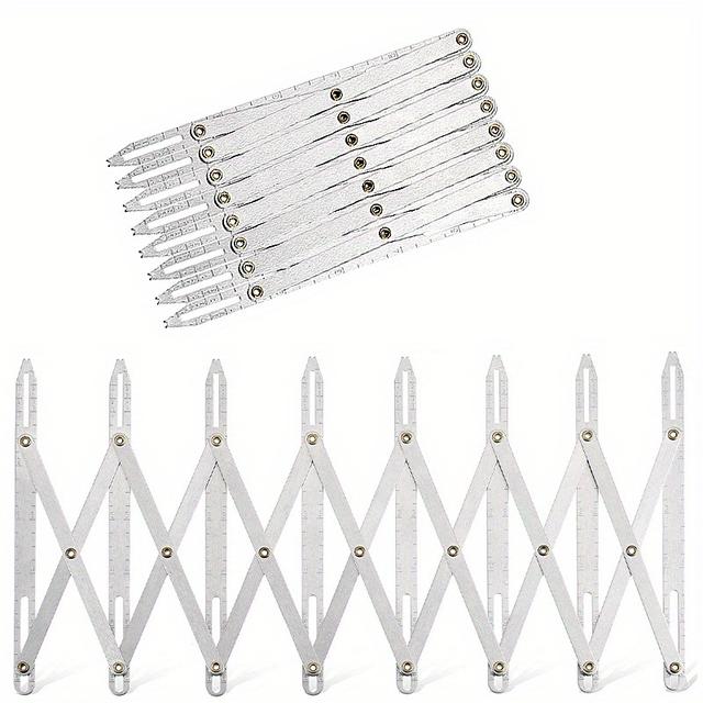 TEMU Device For For Buttons And , Made Of Aluminum, Designed As A Sewing Gauge