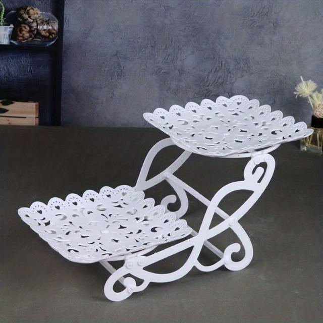 TEMU 1 szt., Niewycierpialne Stojaki na Desery, Stojak na Ciastka i Cukierki do Salonu, Babeczki, Talerz na Przekąski, Kosz na Owoce, Dekoracja Pokoju, Dekoracja Domu, Dekoracja Sypialni