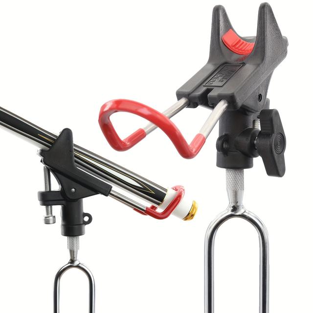 TEMU Fishing Rod Holders For Bank Fishing Ground, Beach, 360 Degree Adjustable Fishing Pole Stand Equipment, Gift For Men