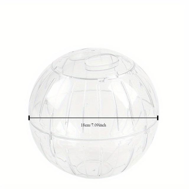 TEMU 1pc Transparent Exercise Ball For Hamsters – The Perfect Walking Tool For Your