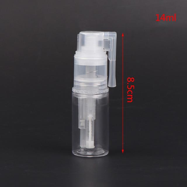 TEMU Wiederverwendbare Glitzer-Sprühflasche 14-60ml Leere Trockenpulver-Langdüsen-Sprühflasche