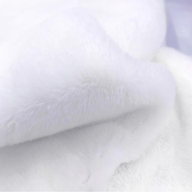 TEMU 1pc Fur Fabric, 10mm Thick Solid Pattern Diy Shoes Hats Gloves Scarves Doll Making Materials Handmade Fabric Clothing Home Supplies
