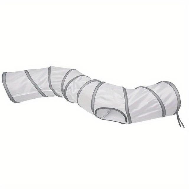 TEMU Cats Tunnel, Foldable Pet Cat Toys, Kitten Pet Training Interactive Tunnel Bored For Puppy Kitten Rabbit Play Tunnel Tube