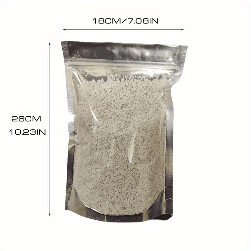 TEMU Piedra de para Macetas - Piedra Natural, Suministros para Acuarios, Prevención de la Putrefacción de las , Capa de Drenaje Transpirable, , Ideal para Cubrir Suculentas, Bolsa de 0.22Lb