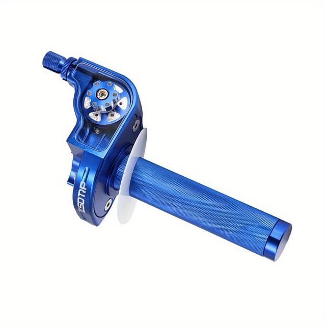 TEMU 22mm Universal Cnc Aluminum Accelerator Throttle Twist Grips Handlebars For Motorcycle Moped Scooter Bike M10*1.5