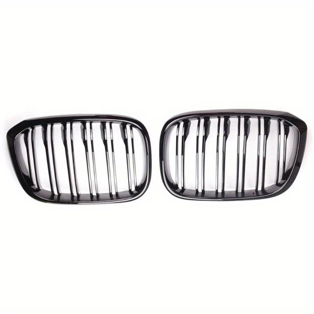 TEMU Kühlergrill, einzeilig, schwarz glänzend, Renngrill, Autozubehör für for bmw X3, X4, G01, G02, G08