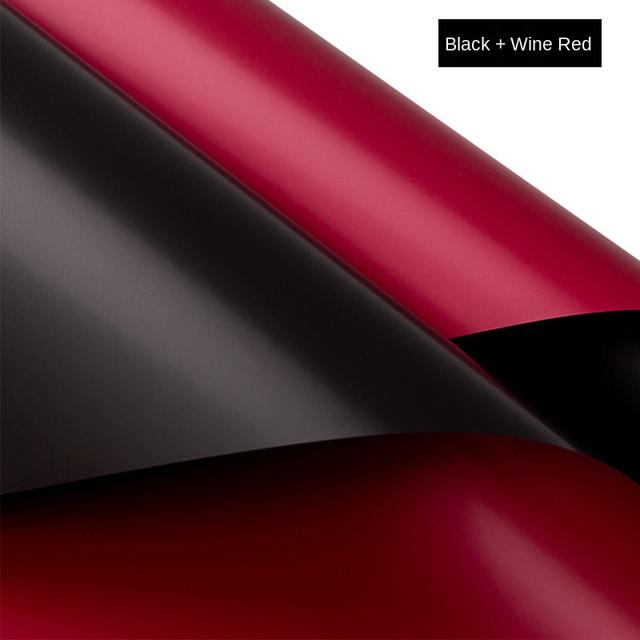 TEMU 120 Sheets, Double-sided Wrapping Paper For Bouquets, Waterproof Flower Wrapping Paper, Florist Supplies Packaging Paper For Wedding Birthday Valentine's Gift Diy - 12 Colors 22.8 X 22.8