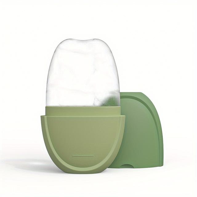 TEMU Lodowy wałek do twarzy i oczu, lodowy wałek do twarzy, narzędzia do pielęgnacji skóry, lodowy kostka do twarzy, masaż twarzy Gua Sha, forma lodowa do pielęgnacji twarzy