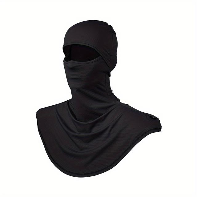 TEMU Die SHINEMEOTH 1-teilige Schal-Balaclava mit langem Saum, Skimaske und Schal ist sowohl leicht als auch anpassungsfähig und somit ideal für Aktivitäten wie Angeln, Wandern und Skifahren.