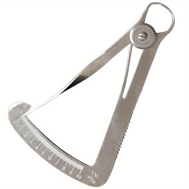 TEMU 2pcs Measuring Tape Metal Vernier Caliper Laboratory Wax Thickness Gauge