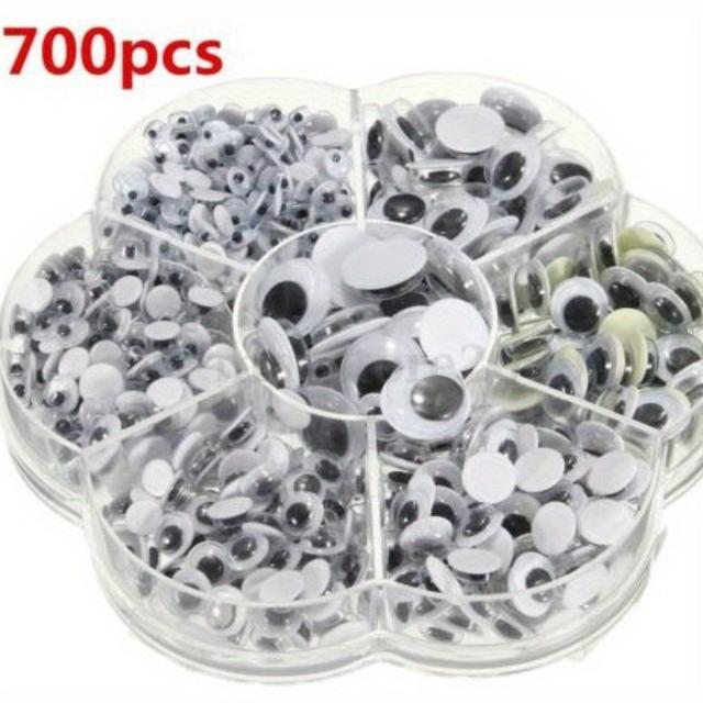 TEMU 700pcs Of Self-adhesive Doll Eyes With Moving Features