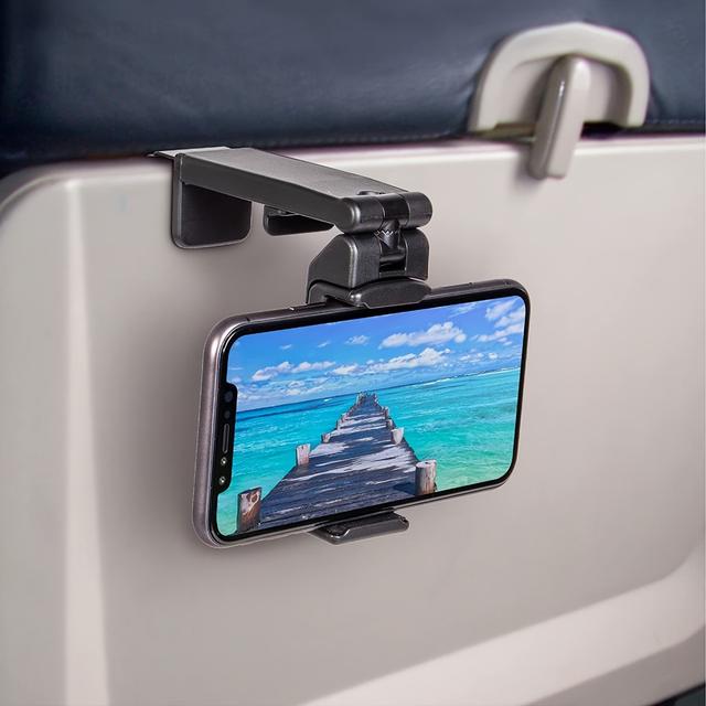TEMU Airplane Phone Mount: Universal, Adjustable, And Portable Phone Holder - Entertainment