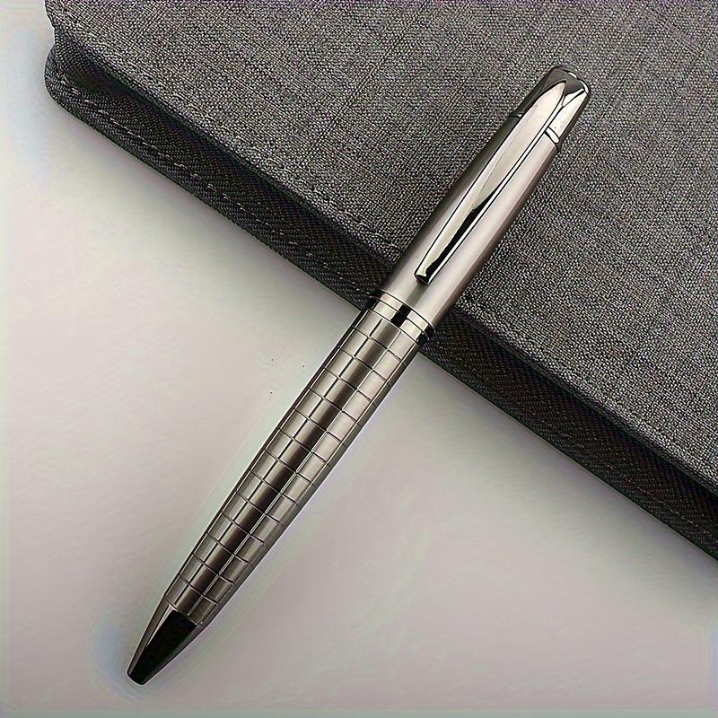 TEMU Luxury Heavy Feel Metal Ballpoint Pens For School Signature Roller Pen Writing Ballpen Student Stationery Supplies