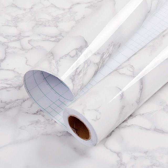 TEMU 5m X 60 Cm Wide Adhesive Film Marble Film Grey Self-adhesive Film For Table Table Top Worktop Film Kitchen Kitchen Worktop Furniture Film Marble Table Film Pattern Adhesive Film