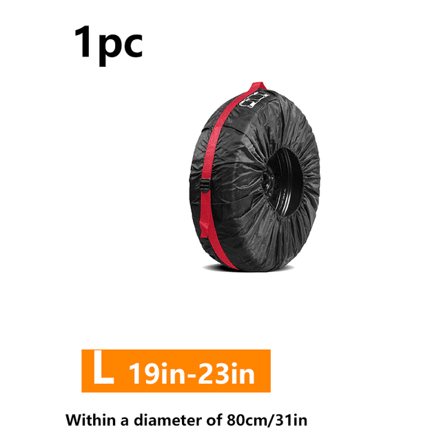 TEMU . Reifenabdeckung, passend für 13 bis 23 Zoll Reifen, ideal zum Schutz von Ersatztireis, Universalgröße