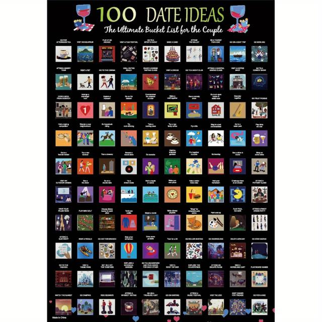 TEMU 100 stěracích plakátů pro randění