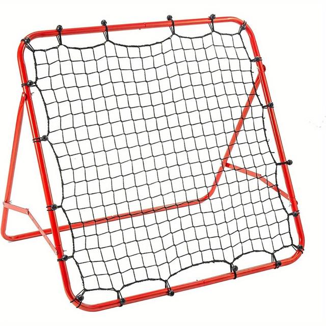 TEMU Portable Rebound Net For Youth Soccer Training, Adjustable Soccer Goal Measuring Cm