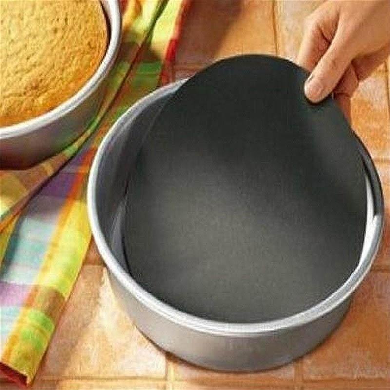TEMU 1pc Bbq Frying Pan Mat Round Heat-resistant Liner Sheet
