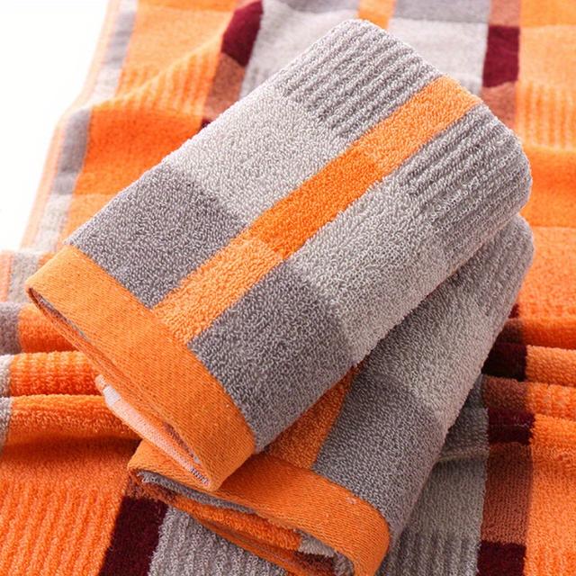 TEMU Towel Soft Absorbent Thickened Dark Gift Towel Bathroom Towel Washcloth