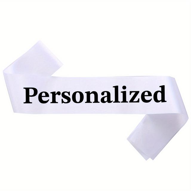 TEMU Un Cinturón de Chal Personalizable con un Lujoso, Ideal para Diversas Ocasiones como Ceremonias de Graduación y Discotecas