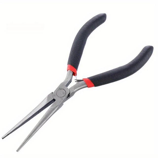 TEMU Long Nose Pliers For Cutting Clamping Stripping Electrician Repair Hand Tools High Quality