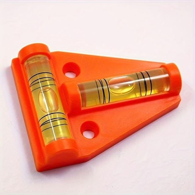 TEMU 3pcs T-shaped Precision Bubble Levels For Rvs & Camping - High-accuracy Mini Spirit Level Tools For Interior/exterior Decor, Component Alignment & Expansion Projects